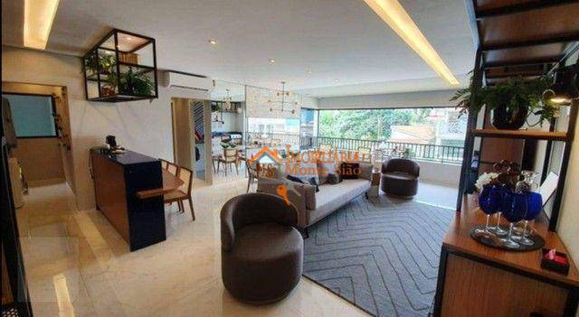Apartamento com 3 dormitórios à venda, 90 m² por R$ 1.007.000,00 - Vila Augusta - Guarulhos/SP