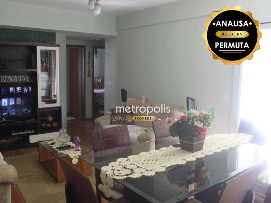 Apartamento à venda, 106 m² por R$ 615.000,00 - Vila Valparaíso - Santo André/SP