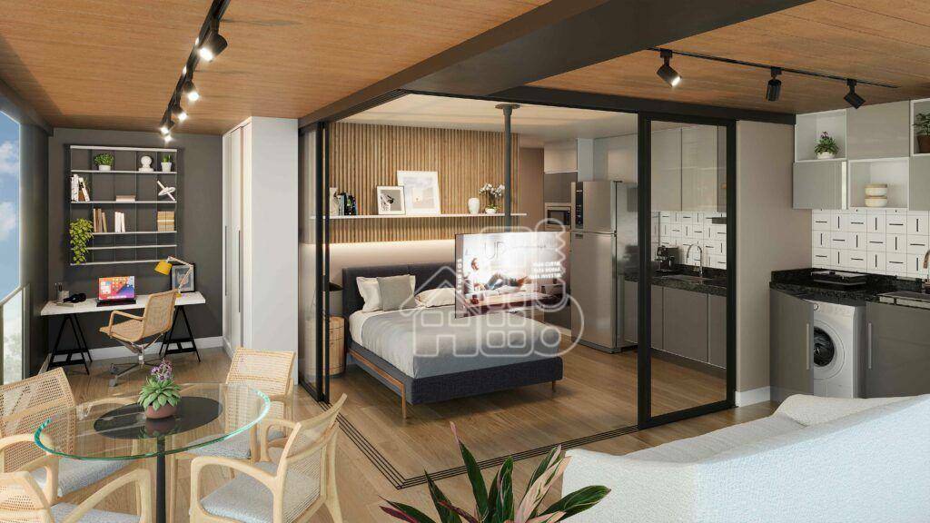 Apartamento com 1 dormitório à venda, 35 m² por R$ 572.000 - Icara - Niterói/RJ