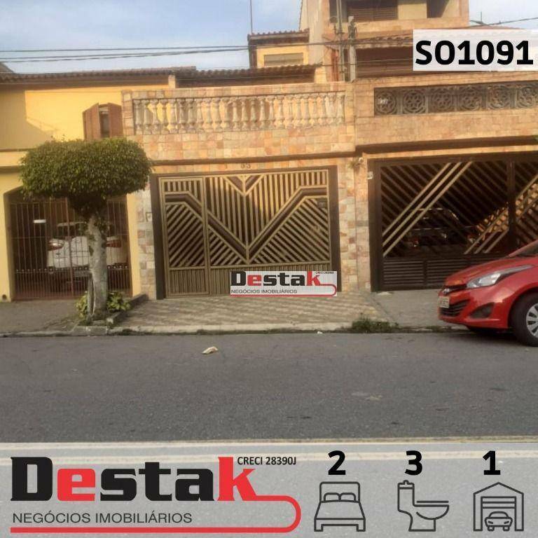 Sobrado com 2 dormitórios à venda, 178 m² por R$ 640.000,00 - Demarchi - São Bernardo do Campo/SP