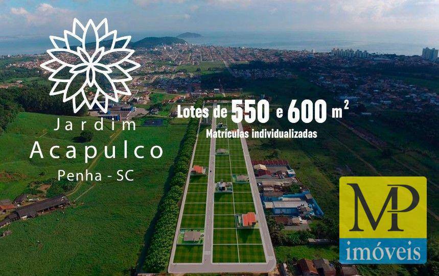 Terreno à venda, 550 m² por R$ 495.000,00 - Nossa Senhora de Fatima - Penha/SC