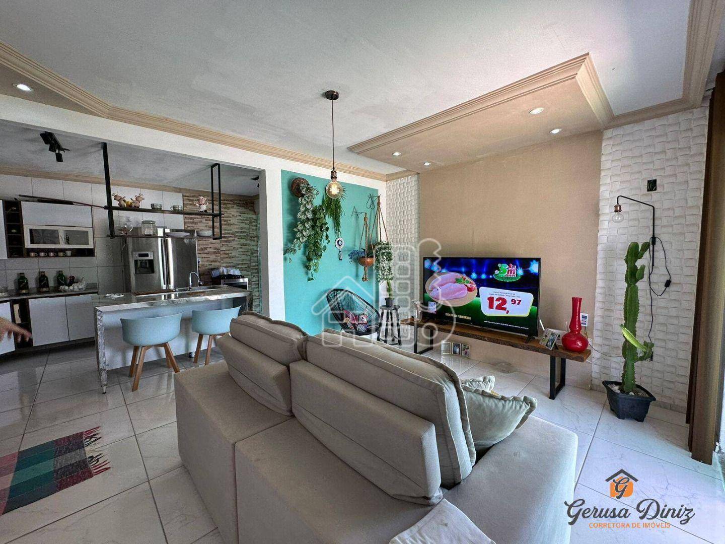 Casa com 2 dormitórios à venda, 90 m² por R$ 410.000,99 - Jardim Atlântico Central (Itaipuaçu) - Maricá/RJ