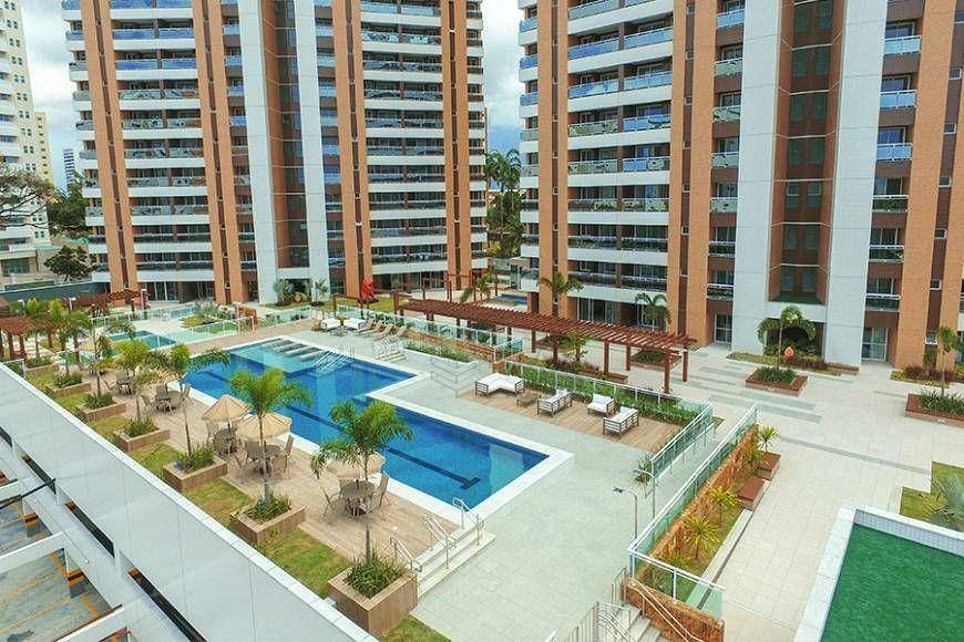 Apartamento com 3 quartos à venda, 118 m², 2 vagas, área de lazer - Luciano Cavalcante- Fortaleza/CE