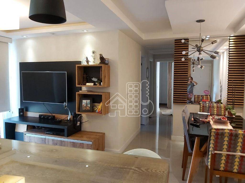 Apartamento com 3 dormitórios à venda, 73 m² por R$ 420.000,00 - Maria Paula - São Gonçalo/RJ