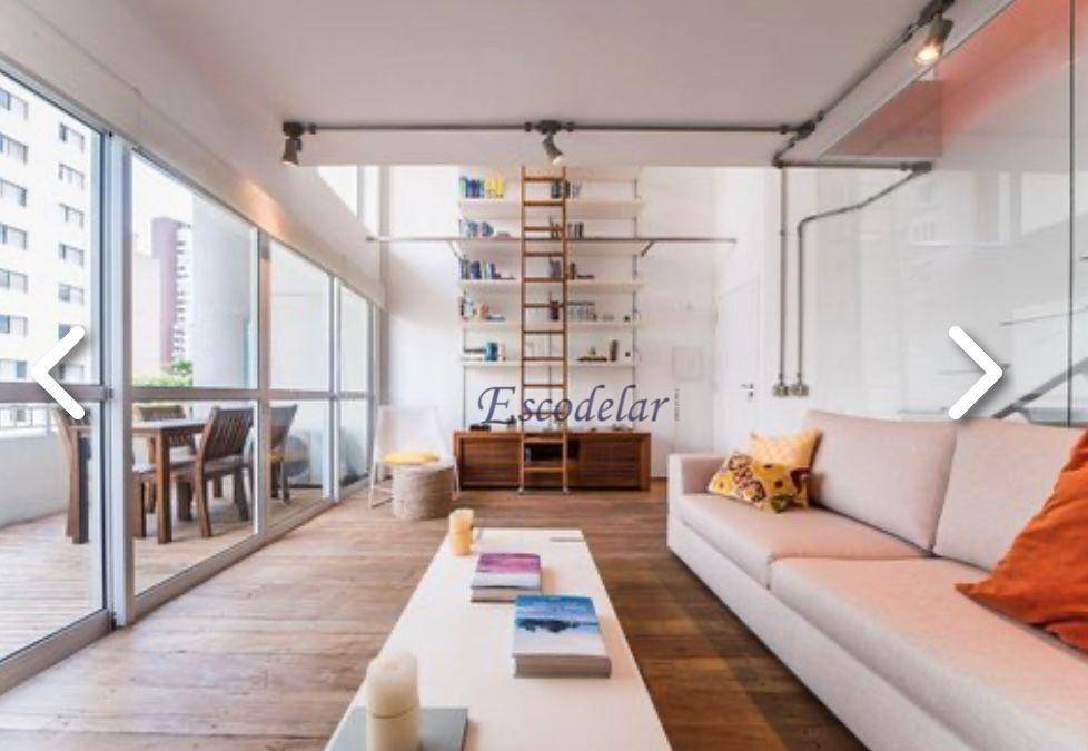 Loft com 1 dormitório à venda, 74 m² por R$ 1.850.000,00 - Vila Nova Conceição - São Paulo/SP