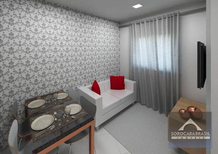 Apartamento com 1 dormitório à venda, 32 m² por R$ 130.000,00 - Wanel Ville - Sorocaba/SP