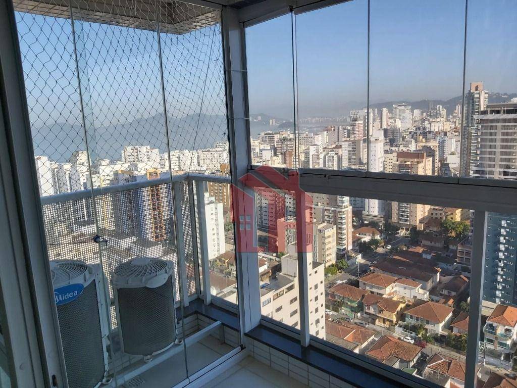 Apartamento para alugar, 52 m² por R$ 5.500,00/mês - Embaré - Santos/SP