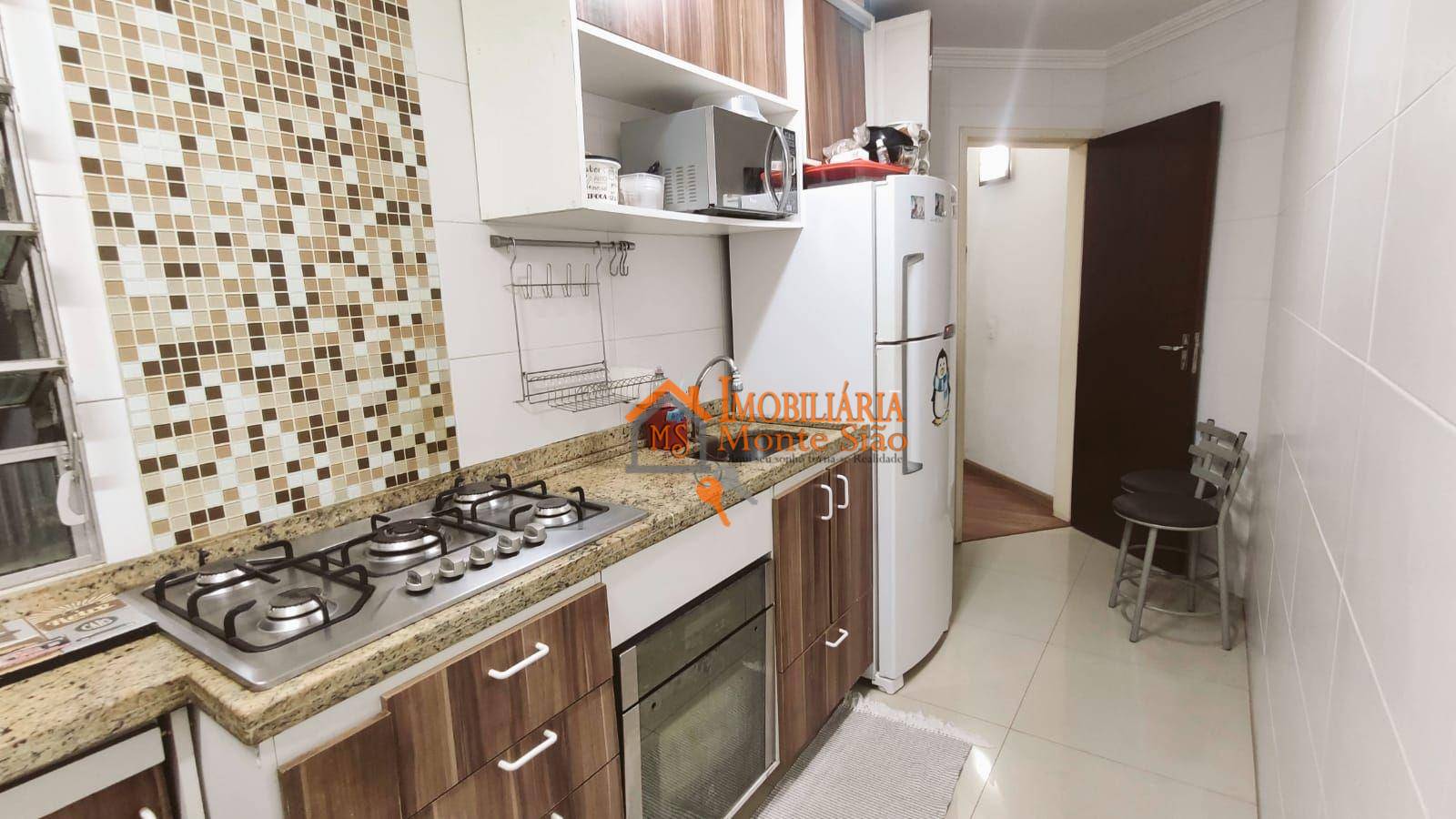Apartamento com 1 dormitório à venda, 48 m² por R$ 207.000,00 - Picanço - Guarulhos/SP