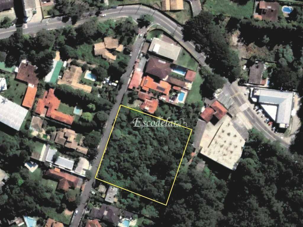 Terreno à venda, 4900 m² por R$ 1.600.000,11 - Chácara dos Lagos - Carapicuíba/SP