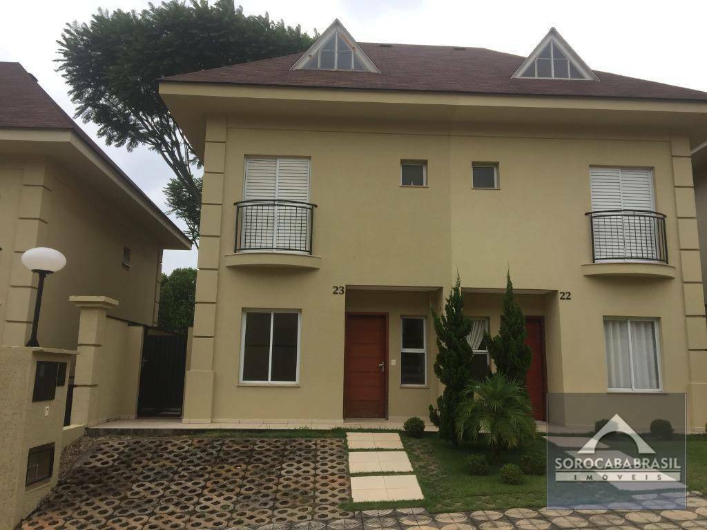 Sobrado com 2 dormitórios à venda, 123 m² por R$ 300.000 - Cajuru do Sul - Sorocaba/SP, Condomínio Santa Julia I.