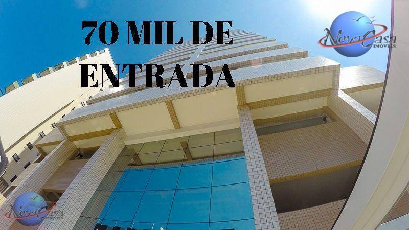 Apartamento 01 dormitório com 70 MIL de ENTRADA à venda, Cidade Ocian, Praia Grande.