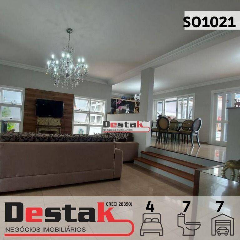 Sobrado com 4 dormitórios à venda, 410 m² por R$ 3.400.000,00 - Swiss Park - São Bernardo do Campo/SP