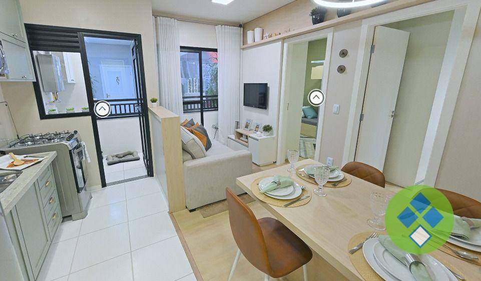 Apartamento com 1 dormitório à venda, 29 m² por R$ 250.000,00 - Jaguaribe - Osasco/SP