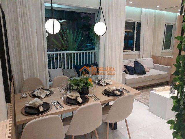 Apartamento com 1 dormitório para compra no Condominio Ton Bosque Maia , 43 m² por R$ 230.000 - Vila Antonieta - Guarulhos/SP