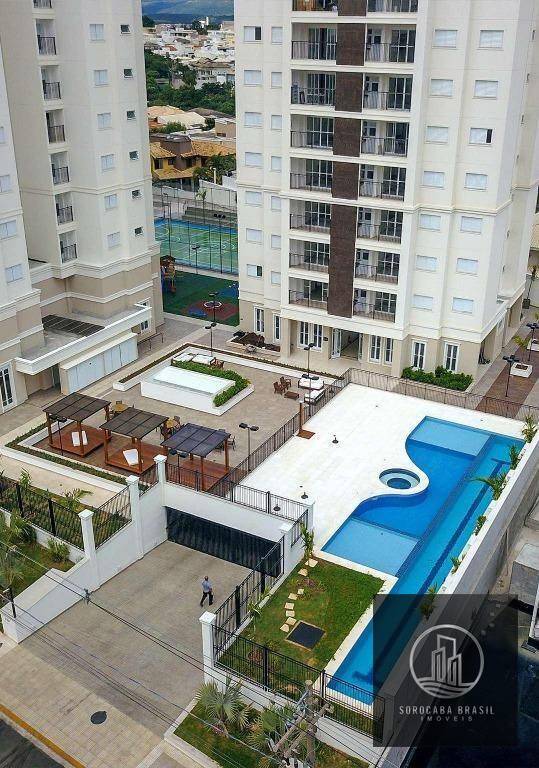 Apartamento com 2 dormitórios à venda, 85 m² por R$ 850.000 - Residencial Villa Lobos - Sorocaba/SP