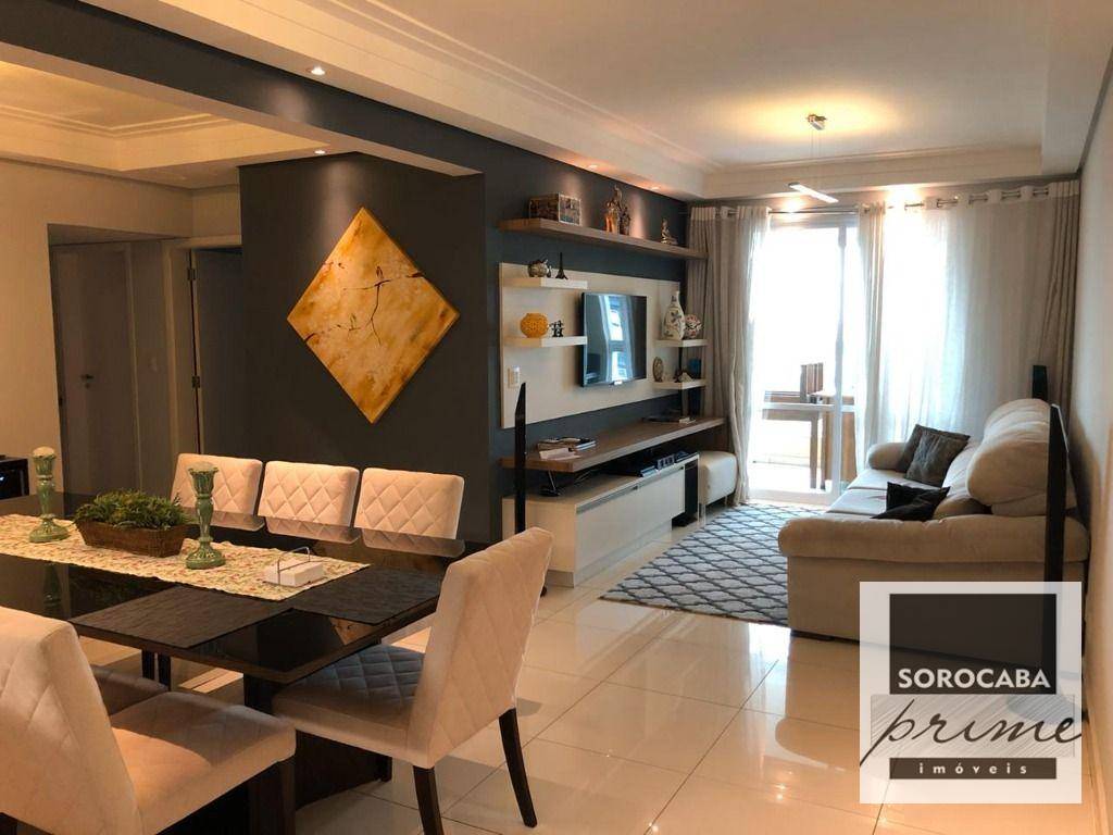 Apartamento com 3 dormitórios à venda, 136 m² por R$ 1.000.000,00 - Edifício Montanhan - Sorocaba/SP