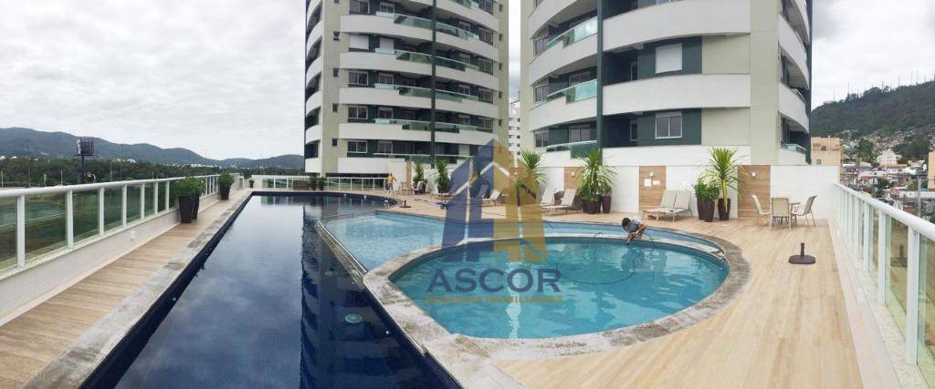 Apartamento com 3 dormitórios à venda, 91 m² - Trindade - Florianópolis/SC
