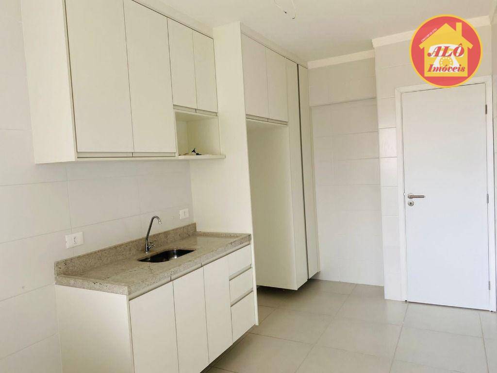 Apartamento com 3 quartos à venda, 105 m² por R$ 669.891 - Vila Guilhermina - Praia Grande/SP