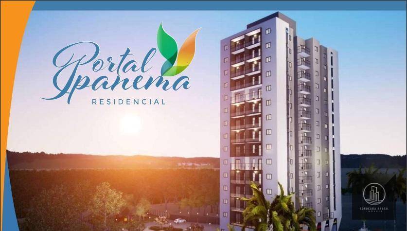 Apartamento com 2 dormitórios à venda, 56 m² por R$ 152.900 - Residencial Portal Ipanema - Sorocaba/SP,