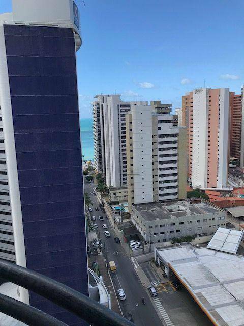 Flat com 2 dormitórios para alugar, 44 m² por R$ 200,00/dia - Meireles - Fortaleza/CE
