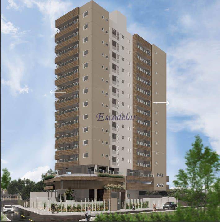 Apartamento com 2 dormitórios à venda, 82 m² por R$ 370.000,00 - Vila Tupi - Praia Grande/SP