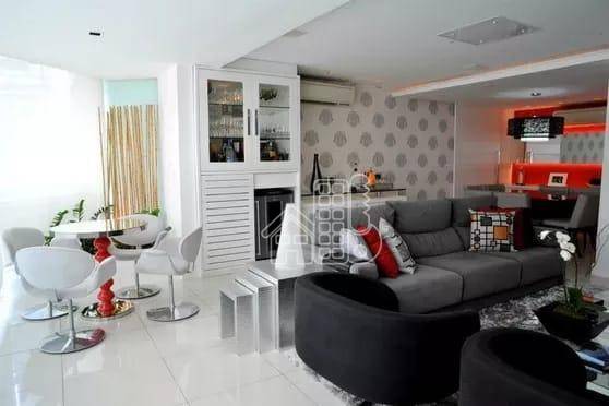 Apartamento com 3 dormitórios à venda, 240 m² por R$ 1.400.000,00 - Icaraí - Niterói/RJ