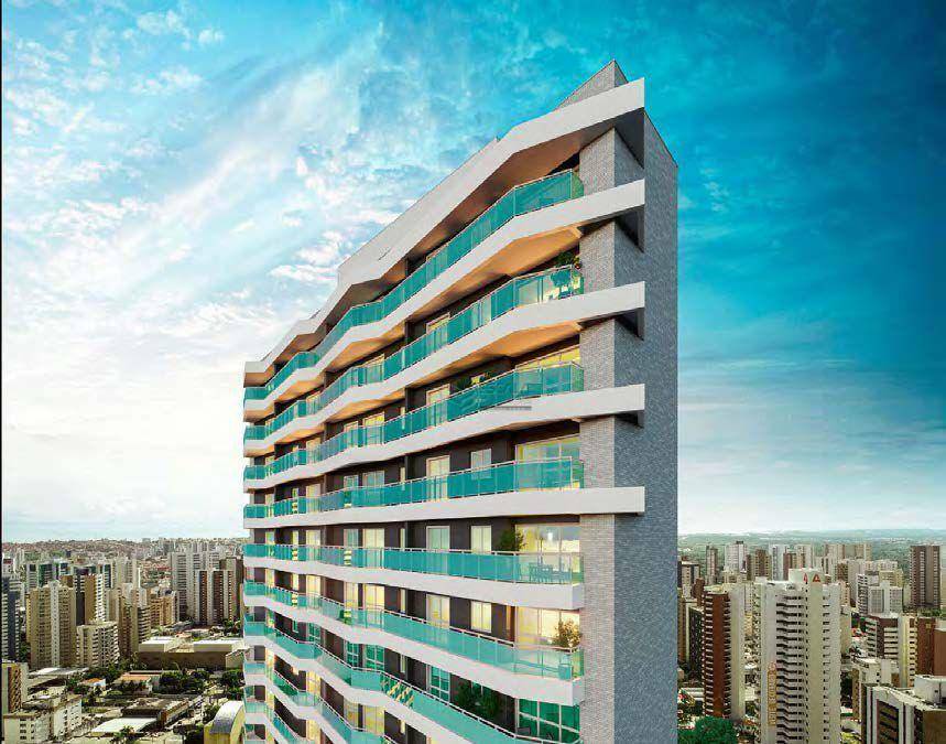 Apartamento com 2 quartos à venda, 54 m², 1 vaga, financia, lazer completo - Aldeota - Fortaleza/CE