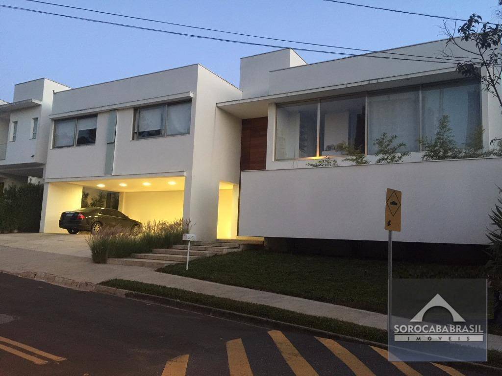 Sobrado com 4 dormitórios à venda, 520 m² por R$ 3.300.000,00 - Condomínio Village Sunset - Sorocaba/SP