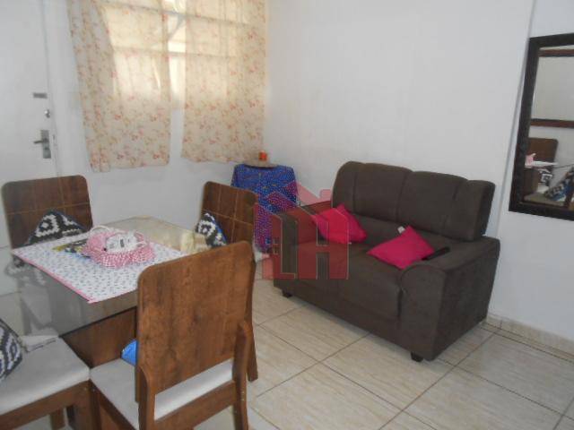 Apartamento com 2 dormitórios à venda, 51 m² por R$ 440.000,00 - Aparecida - Santos/SP