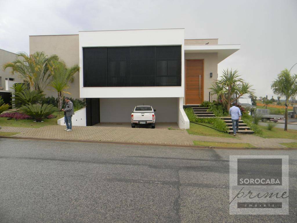 Casa com 4 dormitórios à venda, 362 m² por R$ 2.700.000 - Condomínio Alphaville I - Sorocaba/SP, próximo ao Shopping Iguatemi e Colégio Objetivo.