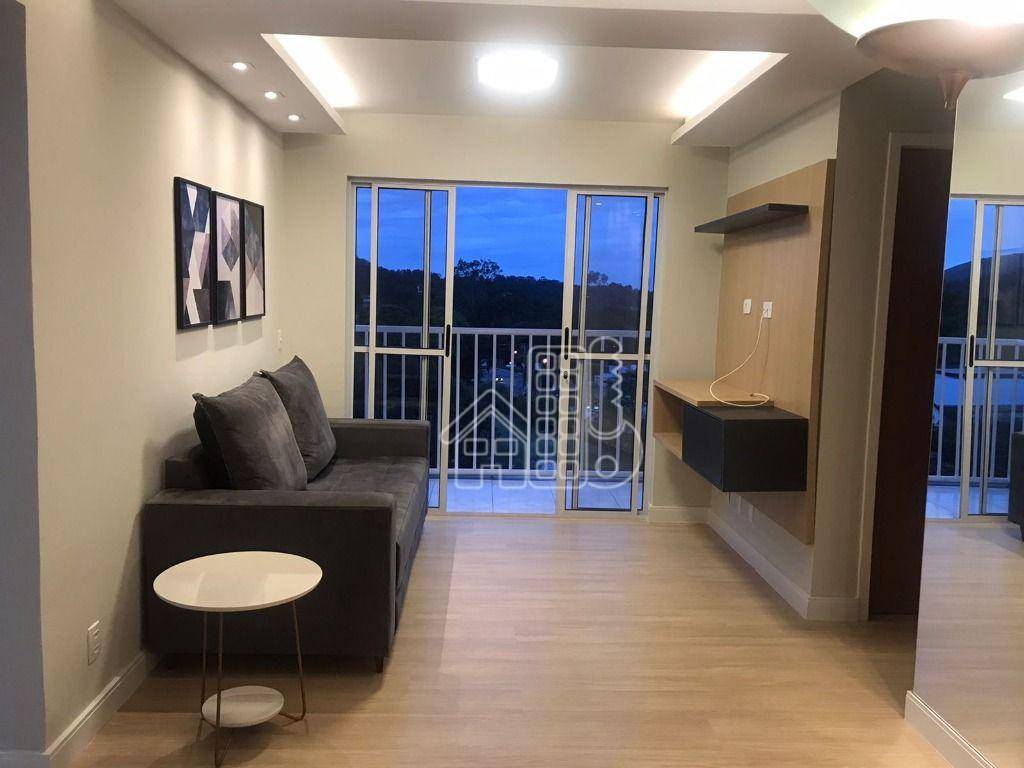 Lindo apartamento com 2 dormitórios à venda, 75 m² por R$ 285.000 - Sape - Niterói/RJ