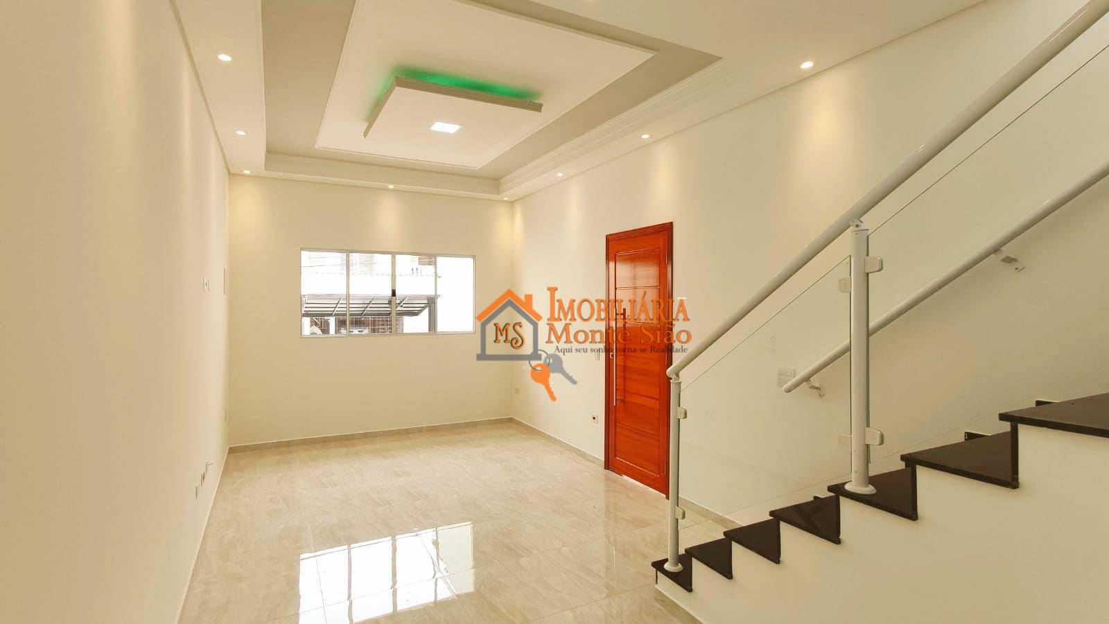 Sobrado com 3 dormitórios à venda, 99 m² por R$ 569.990,00 - Vila Carmela I - Guarulhos/SP