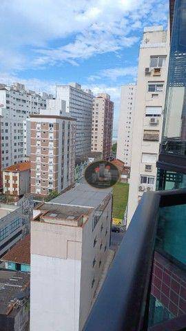 Apartamento com 2 dormitórios à venda, 95 m² por R$ 690.000,00 - Pompéia - Santos/SP