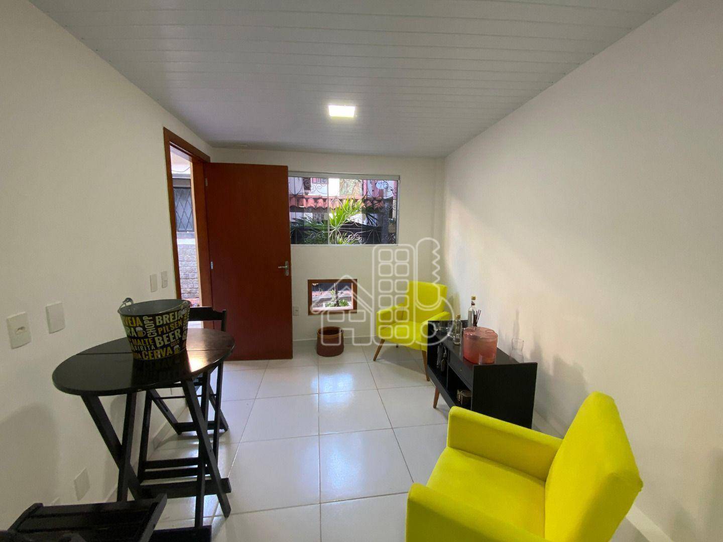 Apartamento com 1 quarto para alugar, 38 m² por R$ 1.982/mês - Icaraí - Niterói/RJ