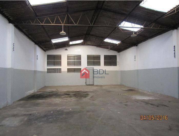 Barracão comercial para venda e locação, Jardim São José, Ca