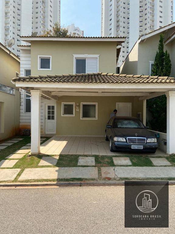 Sobrado com 3 dormitórios à venda, 161 m² por R$ 820.000,00 - Condomínio Villa Campolim - Sorocaba/SP
