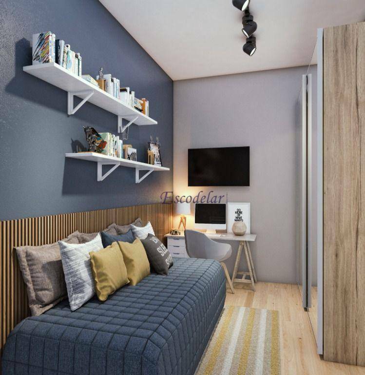 Apartamento com 2 dormitórios à venda, 41 m² por R$ 259.700,00 - Vila Nivi - São Paulo/SP