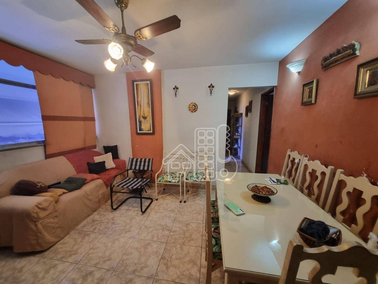 Apartamento com 2 dormitórios à venda, 80 m² por R$ 430.000,00 - Icaraí - Niterói/RJ