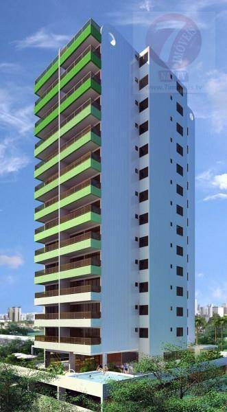 Apartamento residencial à venda, Tambaú, João Pessoa - AP001