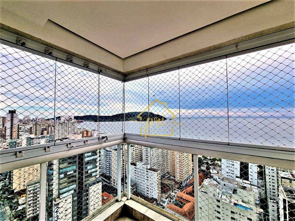 Apartamento para alugar, 234 m² por R$ 15.000,01/mês - Boqueirão - Santos/SP