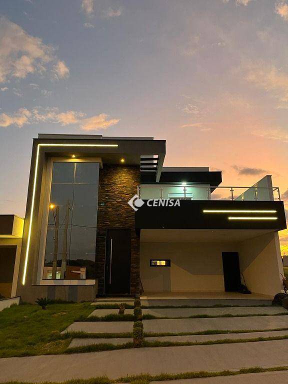 Casa com 4 suítes à venda, 225 m² - Condomínio Evidências - Indaiatuba/SP