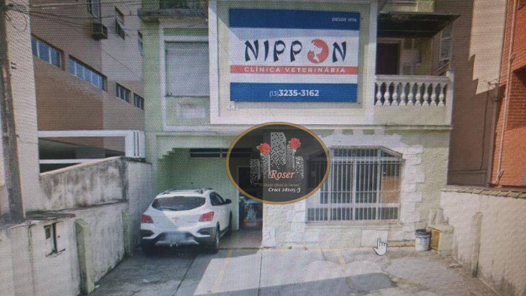 Sobrado com 4 dormitórios para alugar, 347 m² por R$ 12.000,00/mês - Campo Grande - Santos/SP