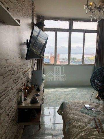 Kitnet com 1 quarto à venda, 25 m² por R$ 115.000 - Centro - Niterói/RJ