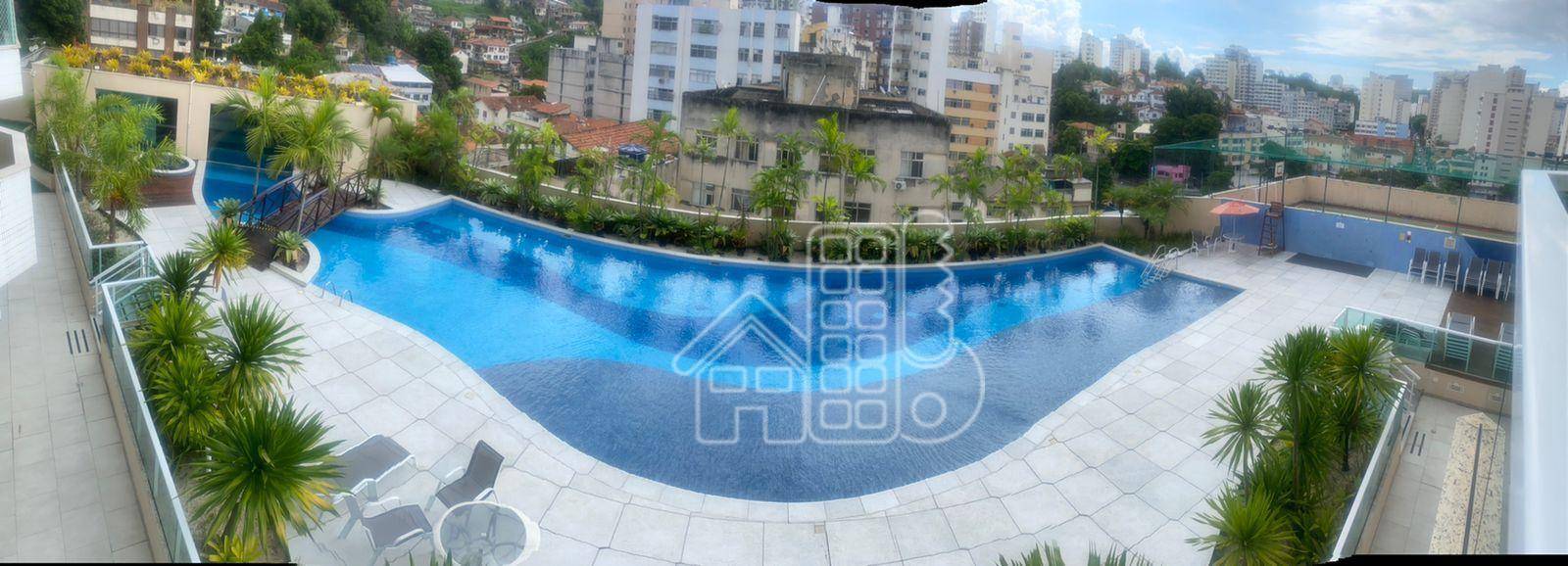 Apartamento com 3 dormitórios à venda, 107 m² por R$ 630.000,00 - Icaraí - Niterói/RJ