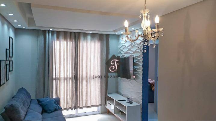 Apartamento com 2 dormitórios à venda, 51 m² por R$ 205.000,00 - Jardim Do Lago Continuação - Campinas/SP