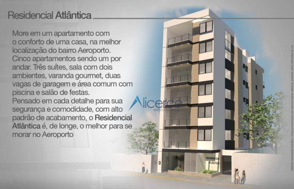 Apartamento com 3 dormitórios à venda, 120 m² por R$ 679.000,00 - Aeroporto - Juiz de Fora/MG
