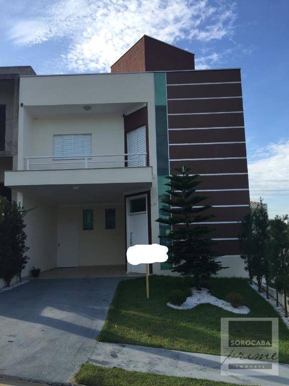 Sobrado com 4 dormitórios à venda, 161 m² por R$ 690.000,00 - Condominio Golden Park Residence II - Sorocaba/SP