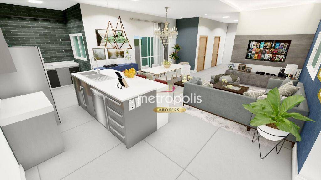 Apartamento à venda, 98 m² por R$ 351.000,00 - Parque das Nações - Santo André/SP
