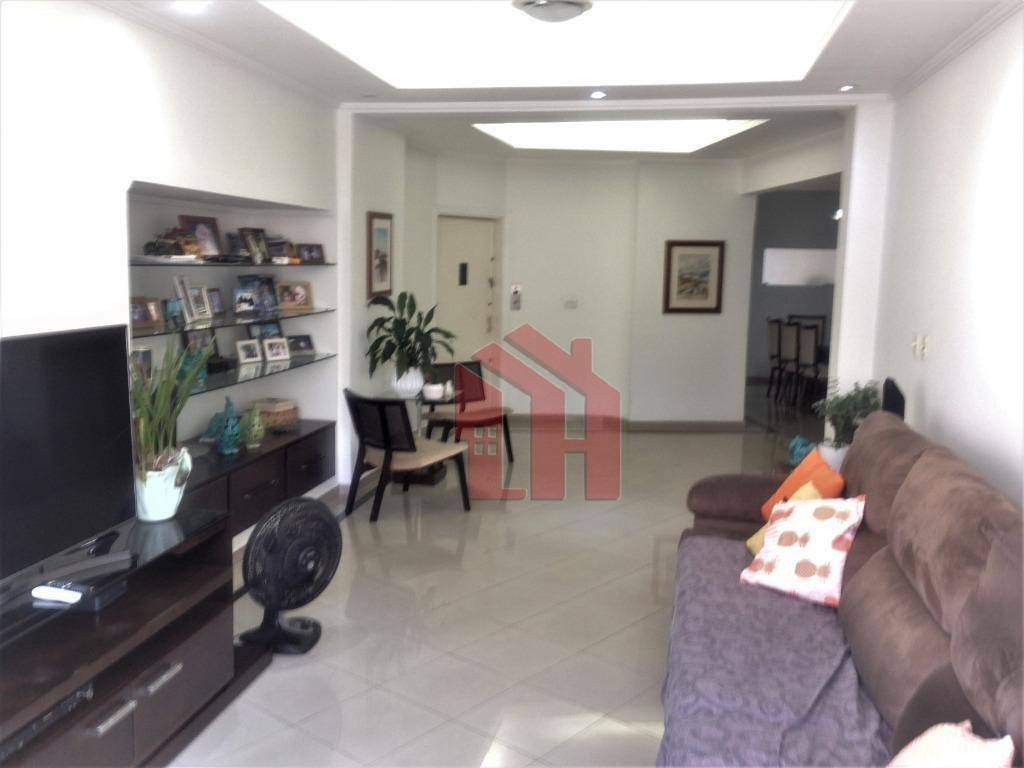 Apartamento a venda com 3 quartos, 2 suítes, 2 vagas  com 154m² de área útil - R$ 851.000,00 - Gonzaga - Santos /SP