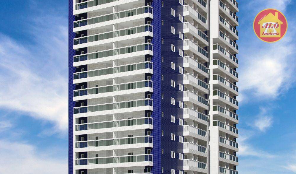 Apartamento com 2 dormitórios à venda, 81 m² por R$ 440.000,00 - Aviação - Praia Grande/SP